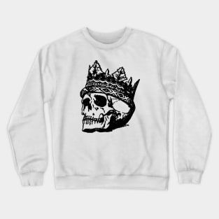 the crown of bones Crewneck Sweatshirt